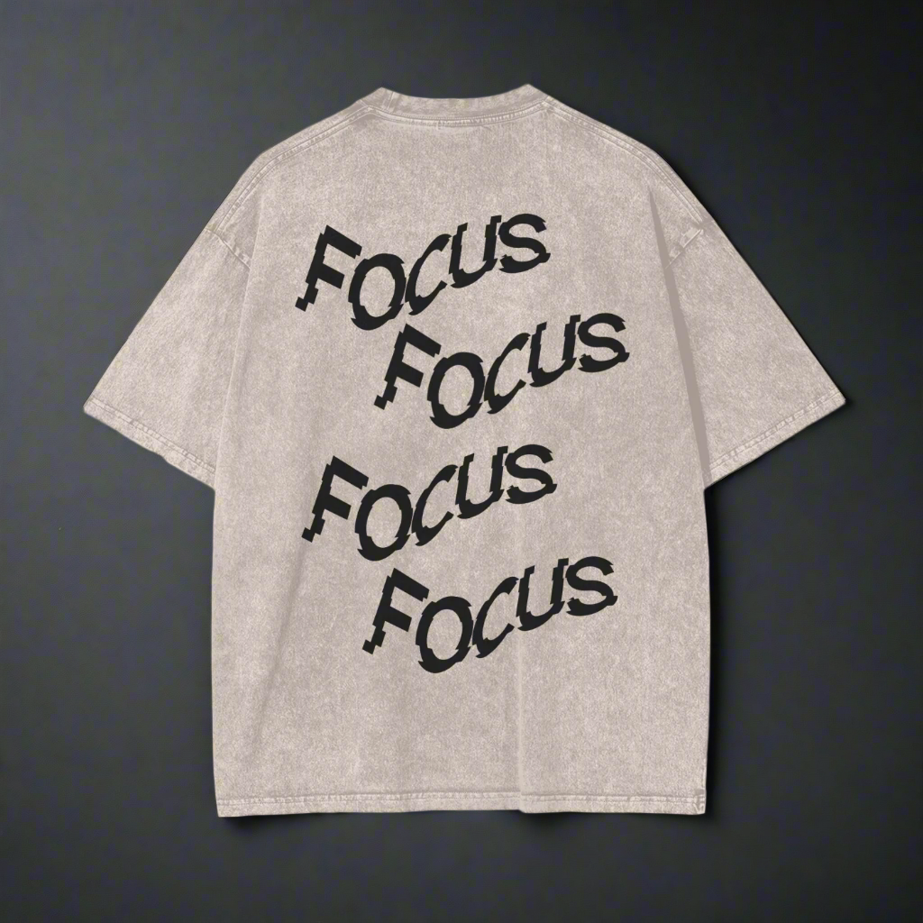 x4 Focus Snow Washed T-Shirt