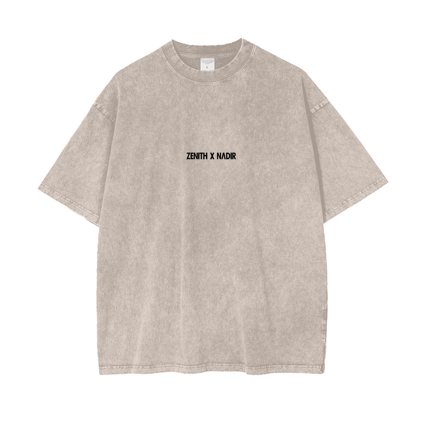 x4 Focus Snow Washed T-Shirt – Zenitih X Nadir